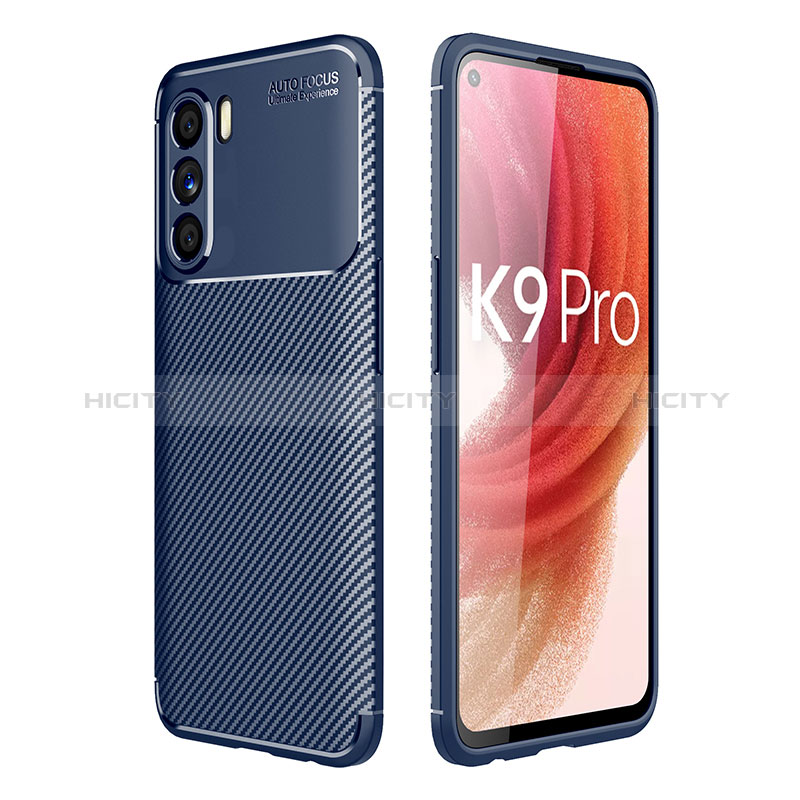 Funda Silicona Carcasa Goma Twill para Oppo K9 Pro 5G