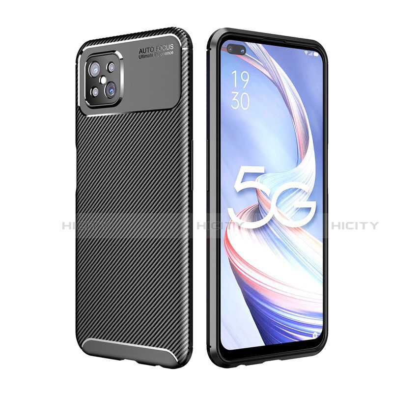 Funda Silicona Carcasa Goma Twill para Oppo Reno4 Z 5G