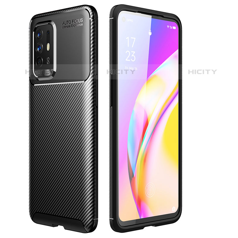 Funda Silicona Carcasa Goma Twill para Oppo Reno5 Z 5G