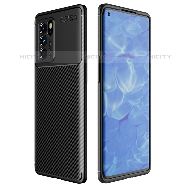 Funda Silicona Carcasa Goma Twill para Oppo Reno6 Pro 5G India