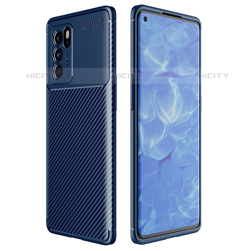 Funda Silicona Carcasa Goma Twill para Oppo Reno6 Pro 5G India