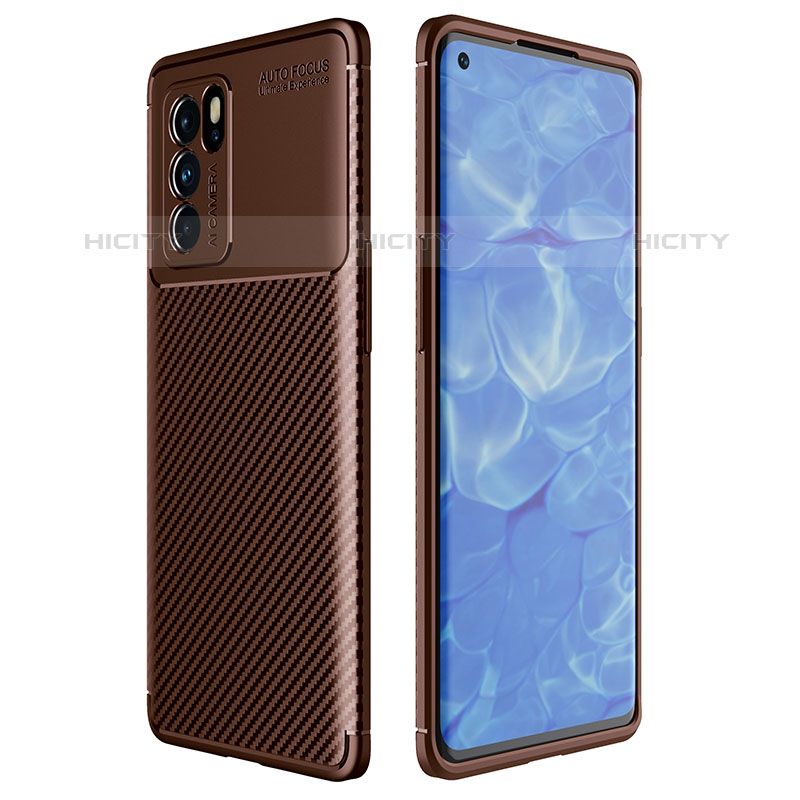 Funda Silicona Carcasa Goma Twill para Oppo Reno6 Pro 5G India