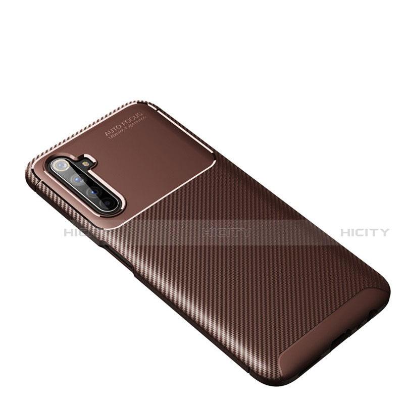 Funda Silicona Carcasa Goma Twill para Realme 6 Pro Marron