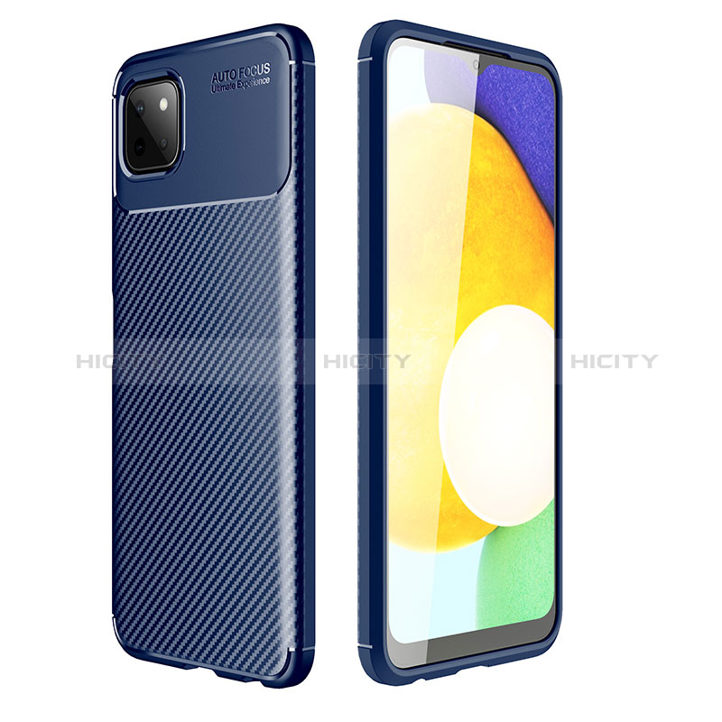 Funda Silicona Carcasa Goma Twill para Samsung Galaxy A22s 5G Azul