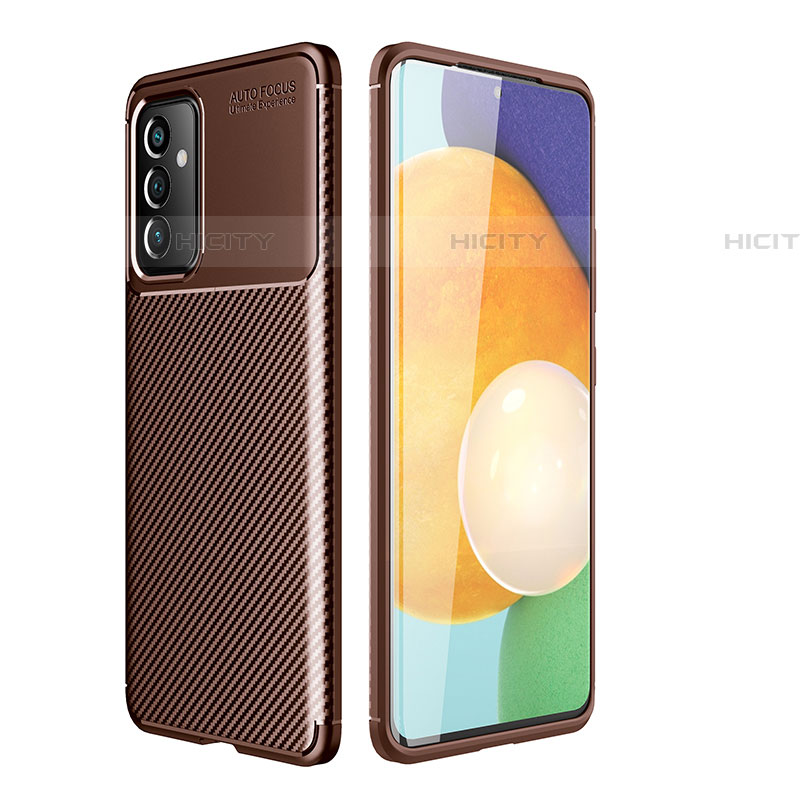 Funda Silicona Carcasa Goma Twill para Samsung Galaxy A34 5G Marron