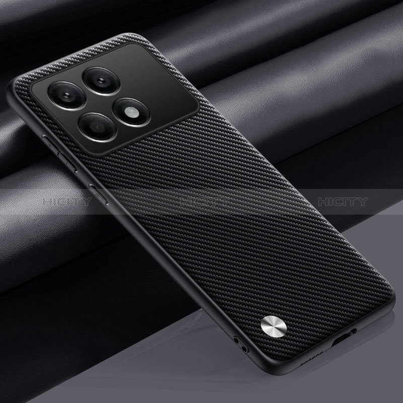 Funda Silicona Carcasa Goma Twill para Xiaomi Redmi K70 5G Negro