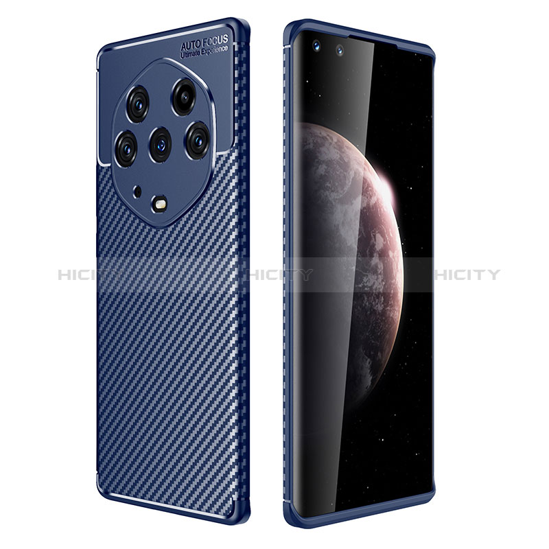 Funda Silicona Carcasa Goma Twill S01 para Huawei Honor Magic3 Pro+ Plus 5G Azul