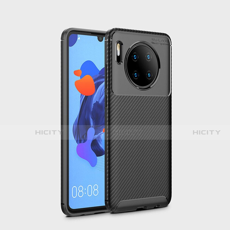 Funda Silicona Carcasa Goma Twill S01 para Huawei Mate 30 Pro 5G Negro