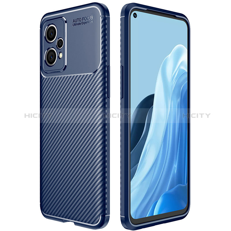 Funda Silicona Carcasa Goma Twill S01 para Realme 9 Pro 5G Azul