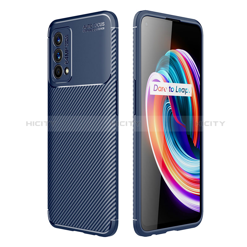 Funda Silicona Carcasa Goma Twill S01 para Realme GT Master 5G Azul