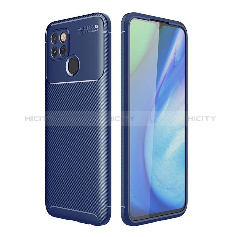 Funda Silicona Carcasa Goma Twill S01 para Realme Q2i 5G Azul