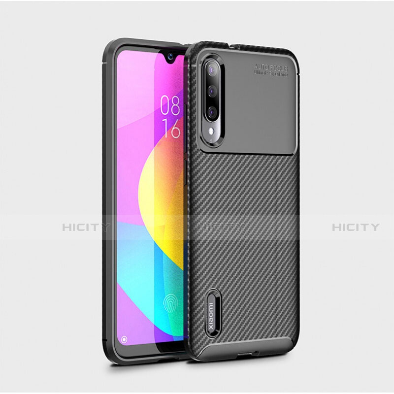 Funda Silicona Carcasa Goma Twill S01 para Xiaomi CC9e Negro