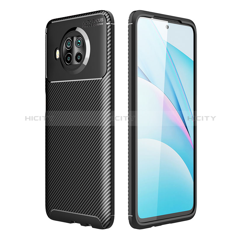 Funda Silicona Carcasa Goma Twill S01 para Xiaomi Mi 10i 5G Negro