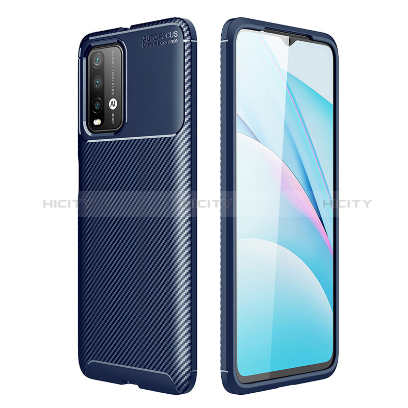 Funda Silicona Carcasa Goma Twill S01 para Xiaomi Redmi 9 Power Azul