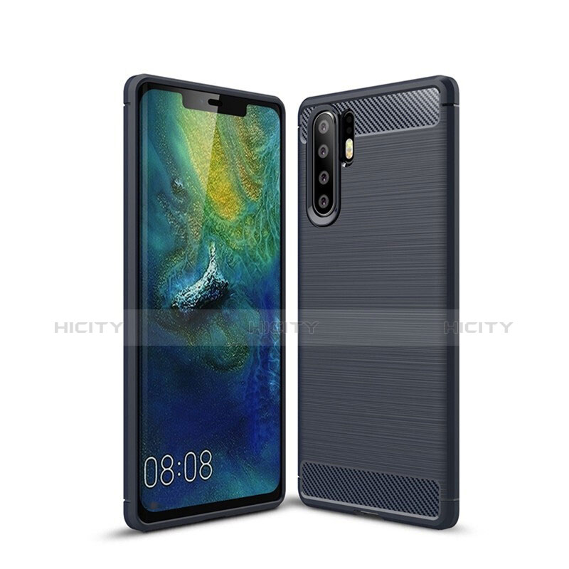 Funda Silicona Carcasa Goma Twill S03 para Huawei P30 Pro New Edition Azul