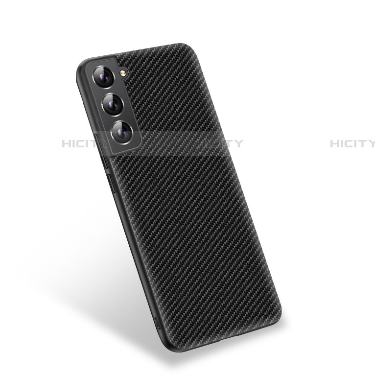 Funda Silicona Carcasa Goma Twill S03 para Samsung Galaxy S21 Plus 5G Negro