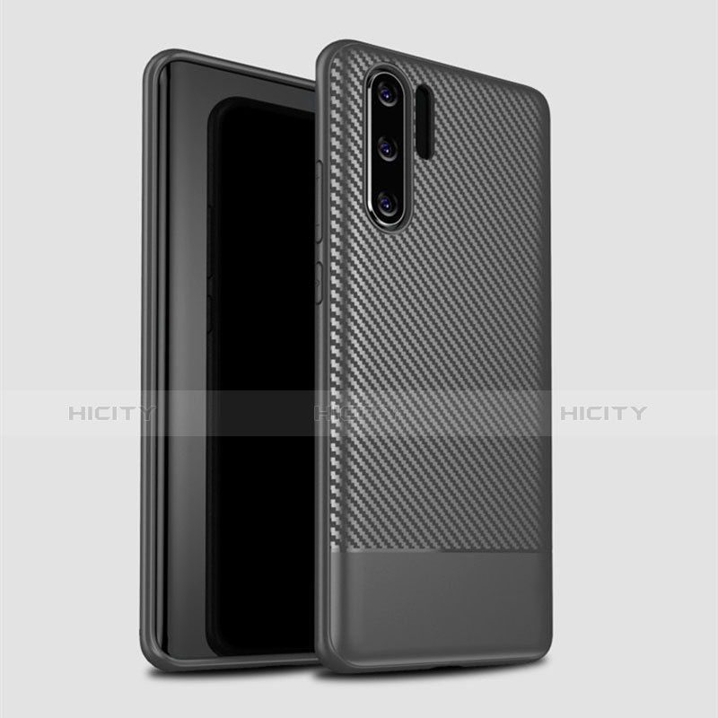 Funda Silicona Carcasa Goma Twill S04 para Huawei P30 Pro New Edition Gris