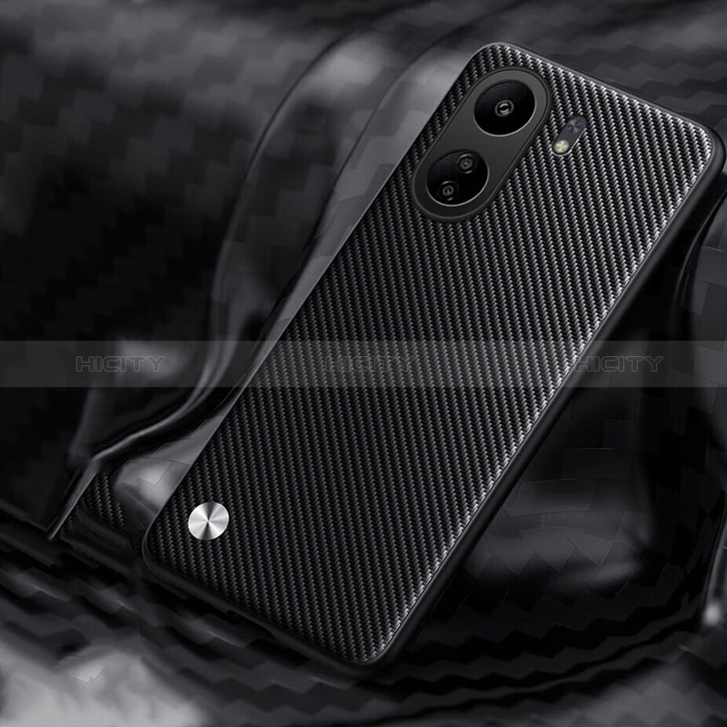 Funda Silicona Carcasa Goma Twill T01 para Xiaomi Poco C65 Negro