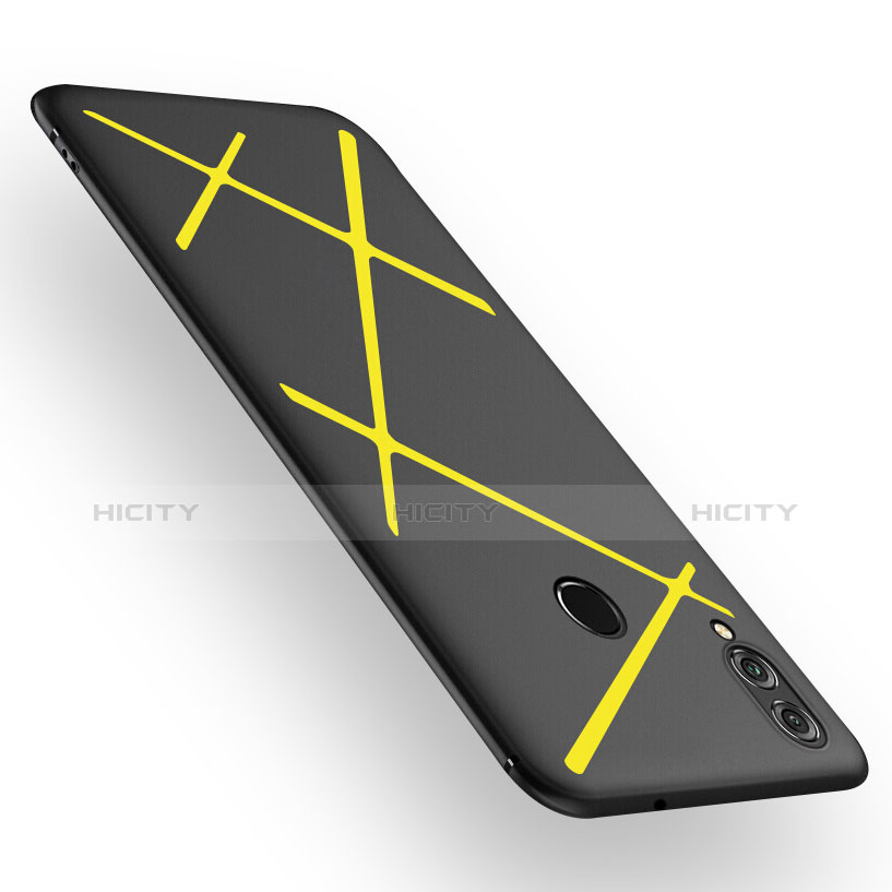 Funda Silicona Carcasa Goma Twill T02 para Huawei Honor 8X Amarillo