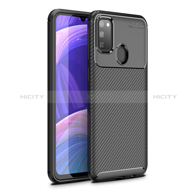 Funda Silicona Carcasa Goma Twill WL1 para Samsung Galaxy M30s Negro