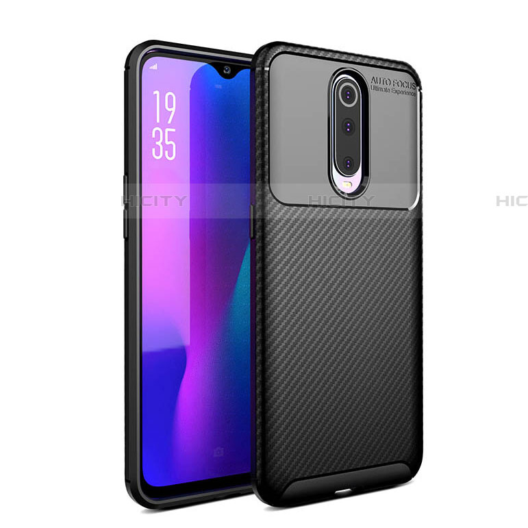 Funda Silicona Carcasa Goma Twill Y01 para Oppo RX17 Pro Negro