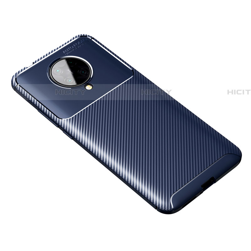 Funda Silicona Carcasa Goma Twill Y01 para Xiaomi Redmi K30 Pro 5G Azul