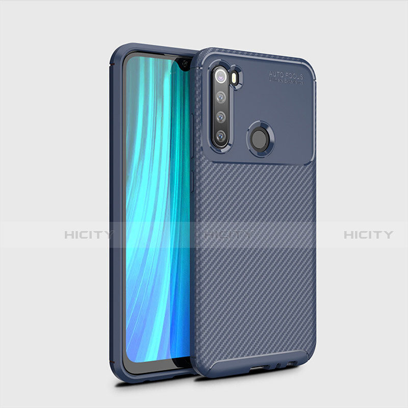 Funda Silicona Carcasa Goma Twill Y02 para Xiaomi Redmi Note 8 (2021) Azul