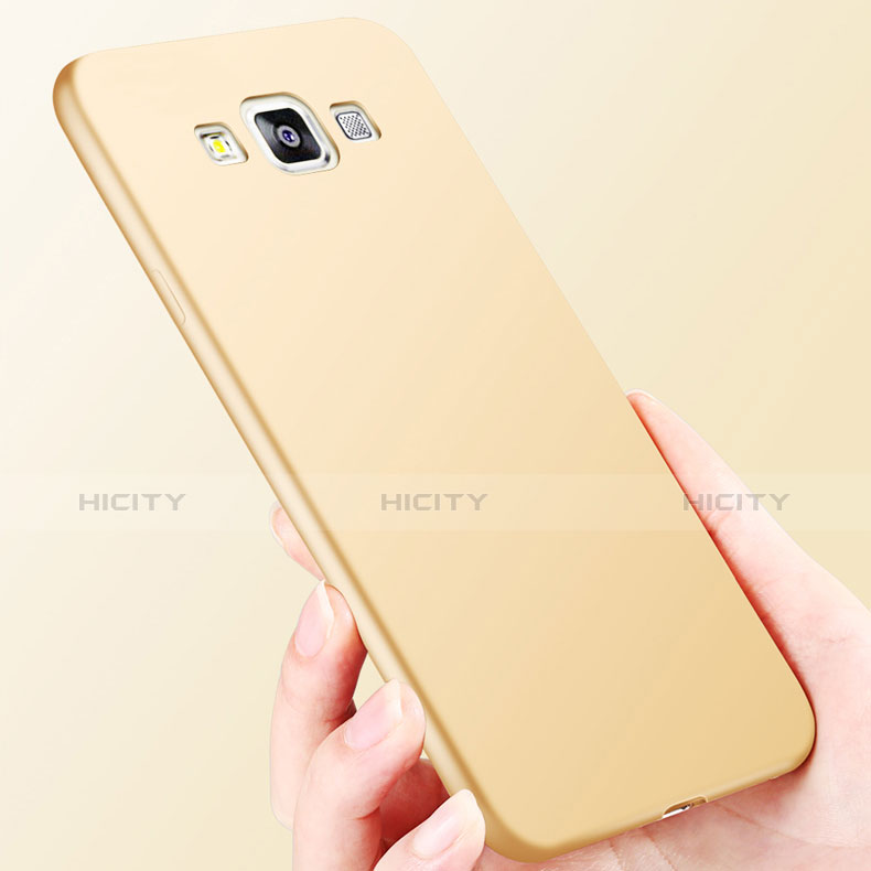 Funda Silicona Carcasa Ultrafina Goma con Anillo de dedo Soporte para Samsung Galaxy A3 SM-300F