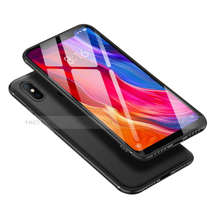 Funda Silicona Carcasa Ultrafina Goma con Anillo de dedo Soporte para Xiaomi Mi 8 SE