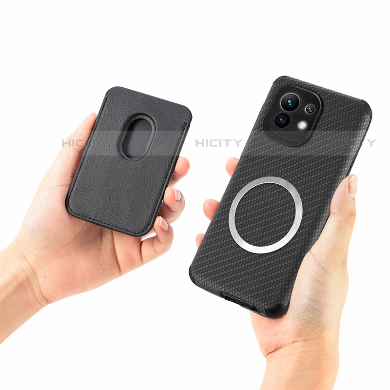 Funda Silicona Carcasa Ultrafina Goma con Magnetico A05 para Xiaomi Mi 11 5G