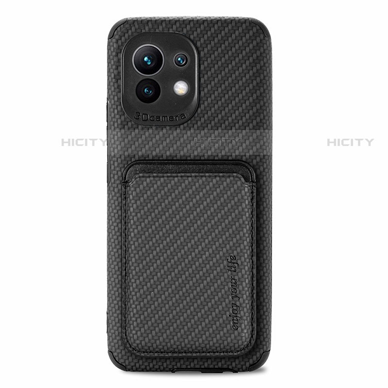 Funda Silicona Carcasa Ultrafina Goma con Magnetico A05 para Xiaomi Mi 11 5G