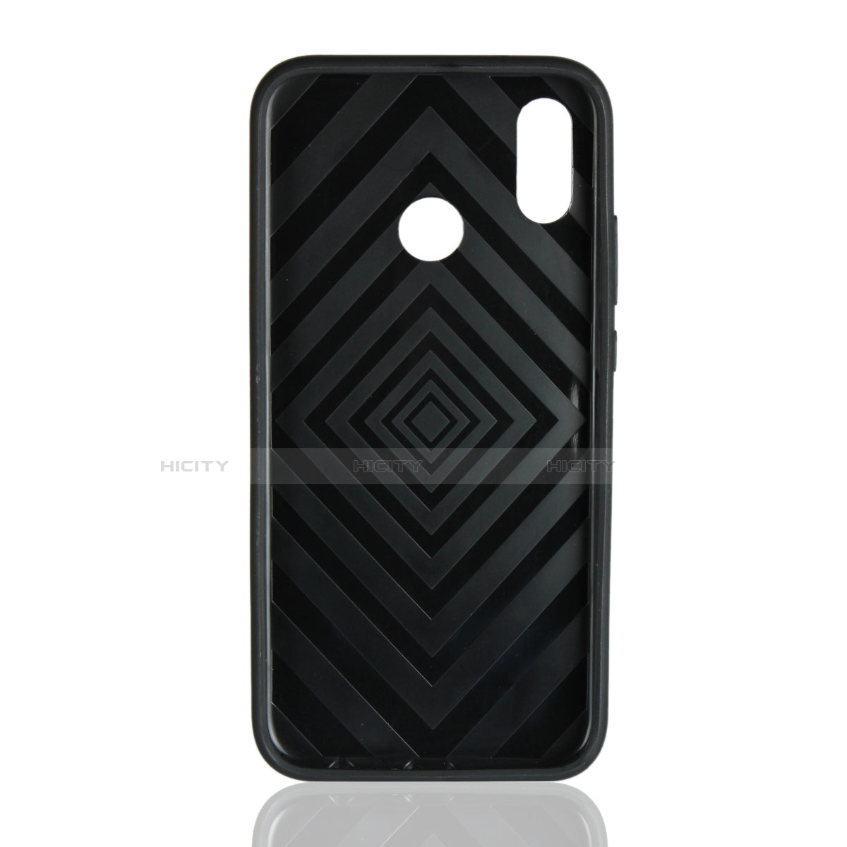 Funda Silicona Carcasa Ultrafina Goma con Magnetico Anillo de dedo Soporte A02 para Huawei Nova 3e