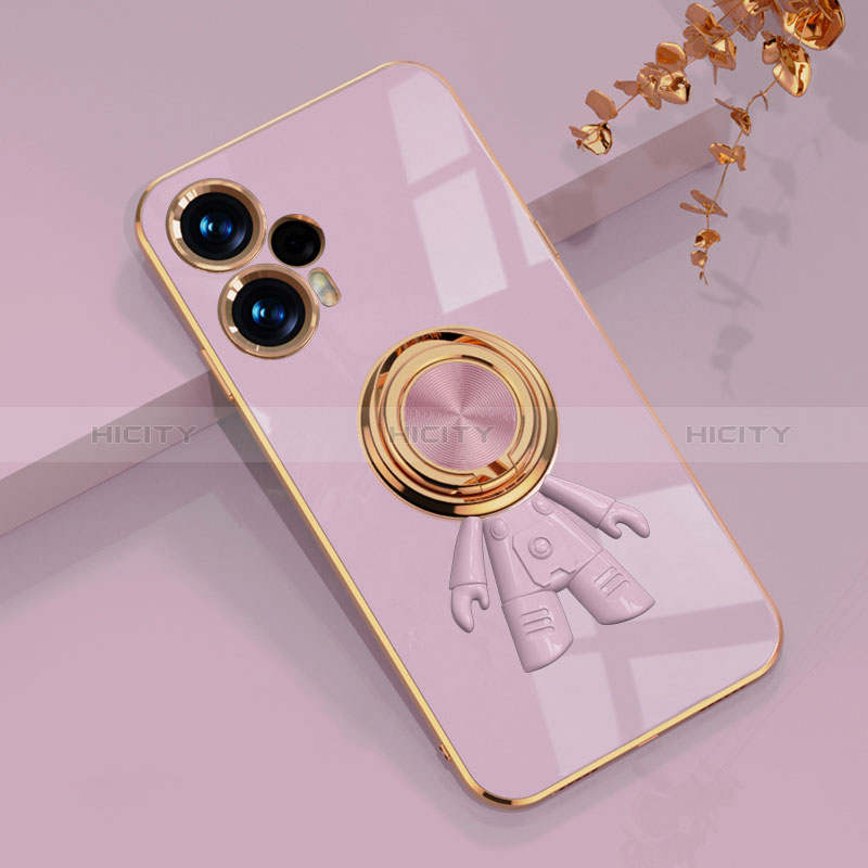 Funda Silicona Carcasa Ultrafina Goma con Magnetico Anillo de dedo Soporte AN2 para Xiaomi Redmi Note 12 Turbo 5G