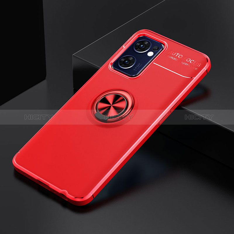 Funda Silicona Carcasa Ultrafina Goma con Magnetico Anillo de dedo Soporte JM2 para OnePlus Nord CE 2 5G