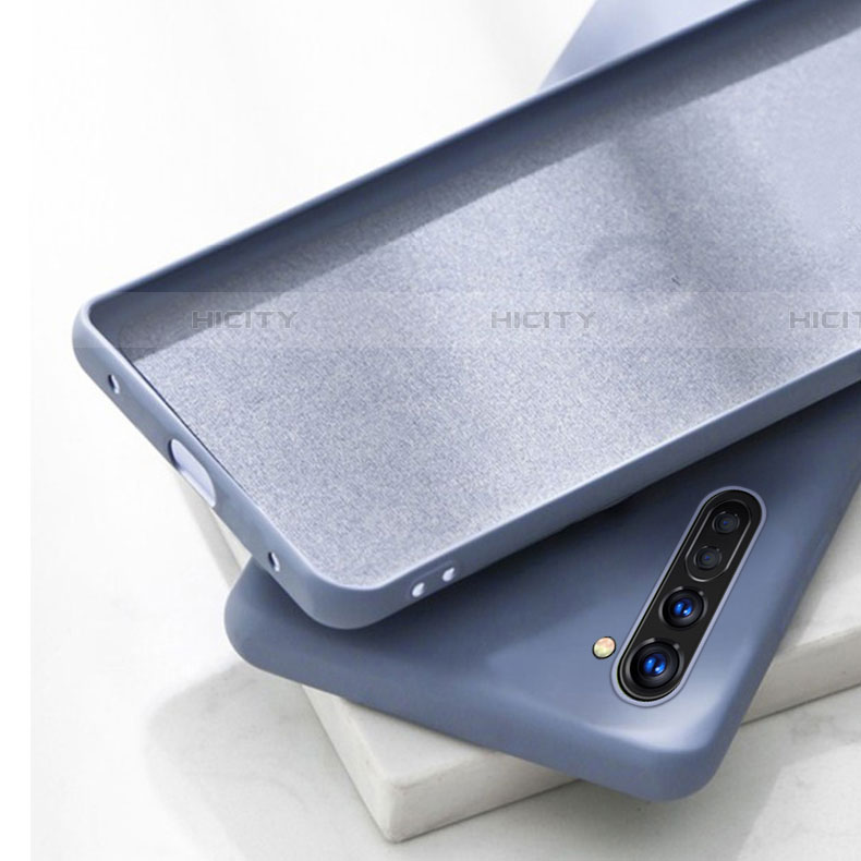 Funda Silicona Carcasa Ultrafina Goma con Magnetico Anillo de dedo Soporte para Oppo Find X2 Lite