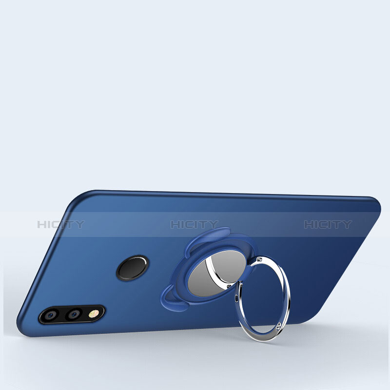 Funda Silicona Carcasa Ultrafina Goma con Magnetico Anillo de dedo Soporte para Samsung Galaxy A8s SM-G8870