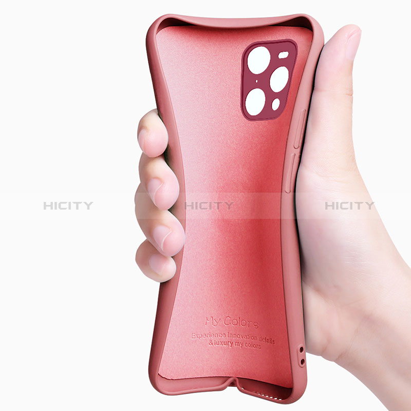 Funda Silicona Carcasa Ultrafina Goma con Magnetico Anillo de dedo Soporte S03 para Oppo Find X3 5G