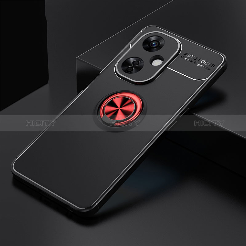 Funda Silicona Carcasa Ultrafina Goma con Magnetico Anillo de dedo Soporte SD1 para OnePlus Nord CE 3 5G