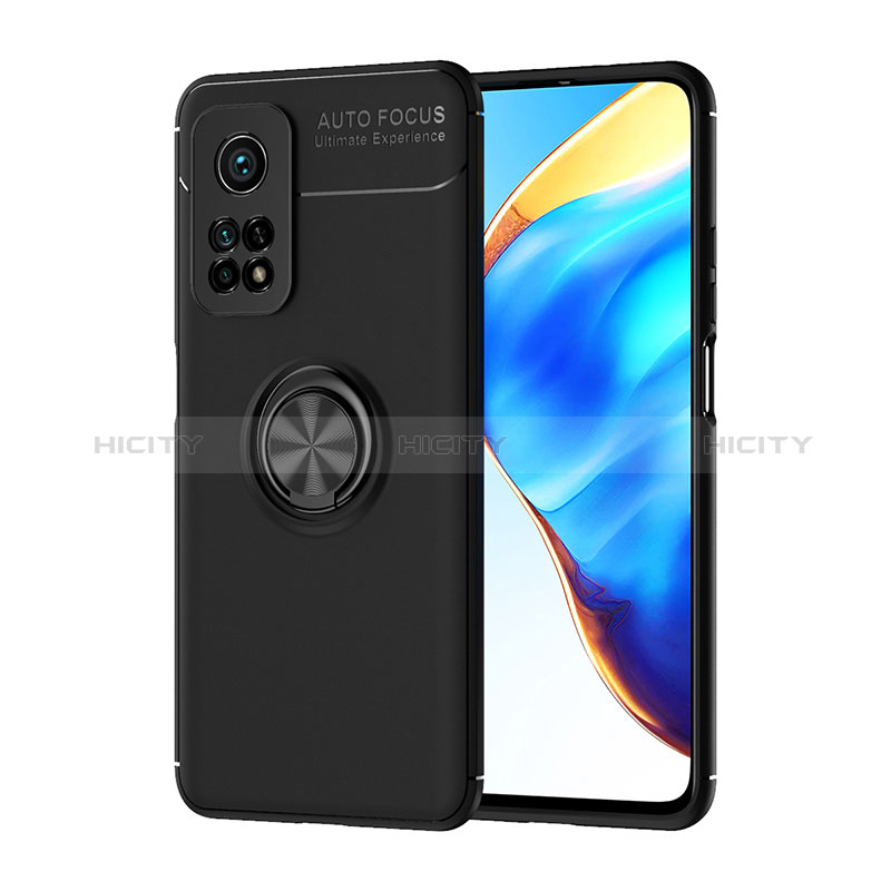 Funda Silicona Carcasa Ultrafina Goma con Magnetico Anillo de dedo Soporte SD1 para Xiaomi Redmi K30S 5G