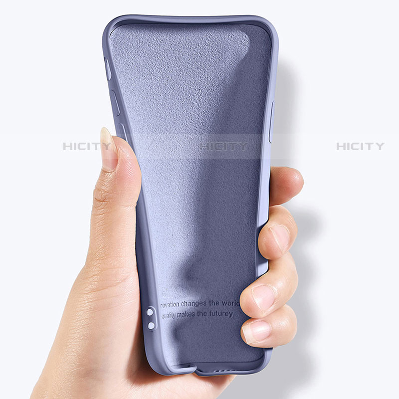 Funda Silicona Carcasa Ultrafina Goma con Magnetico Anillo de dedo Soporte T01 para Xiaomi Mi 11 Lite 5G NE