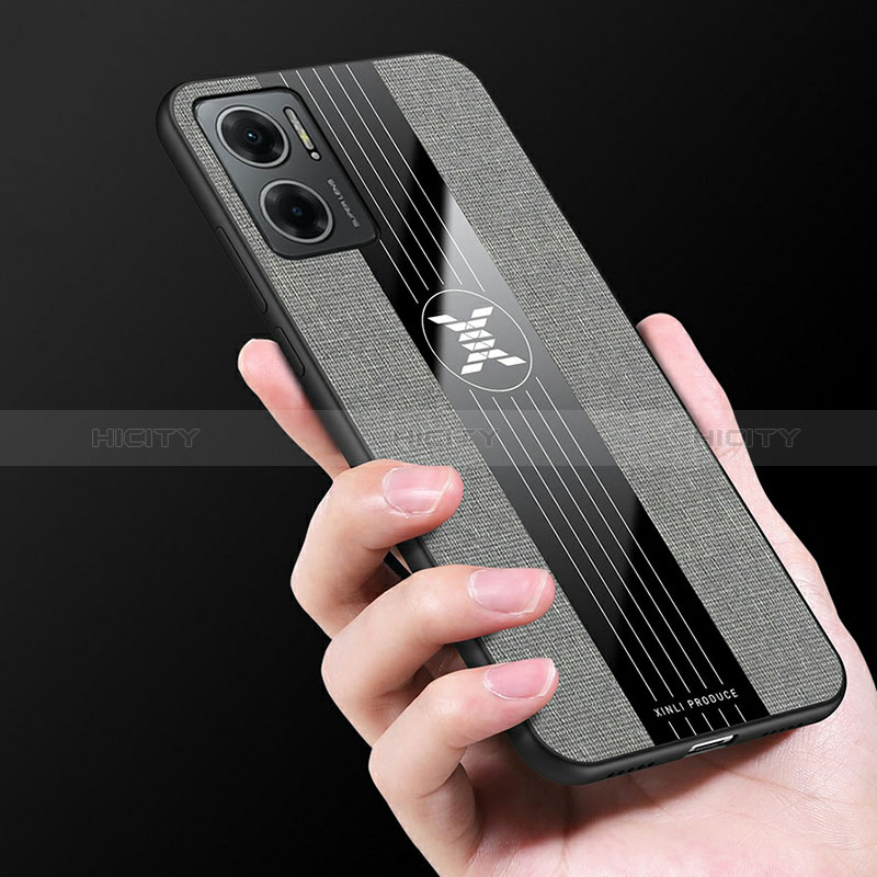 Funda Silicona Carcasa Ultrafina Goma con Magnetico Anillo de dedo Soporte X03L para Xiaomi Redmi 10 Prime Plus 5G