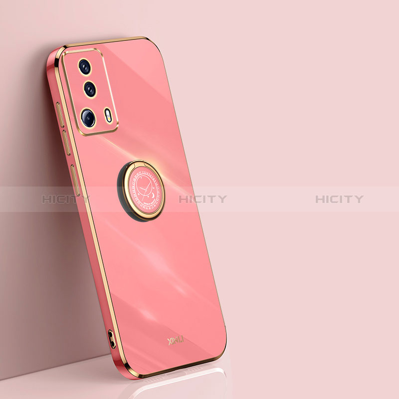 Funda Silicona Carcasa Ultrafina Goma con Magnetico Anillo de dedo Soporte XL1 para Xiaomi Mi 12 Lite NE 5G