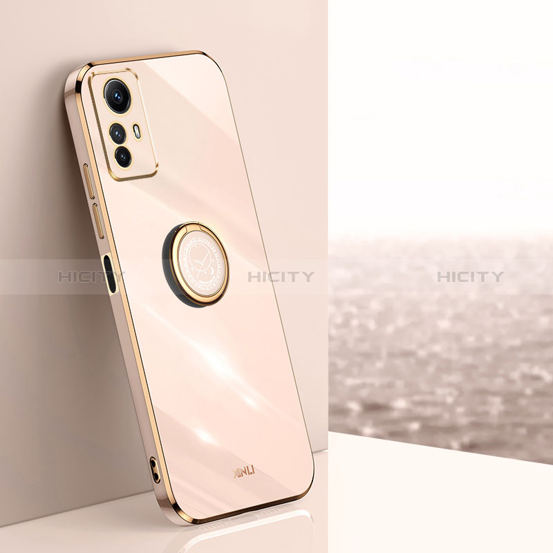 Funda Silicona Carcasa Ultrafina Goma con Magnetico Anillo de dedo Soporte XL1 para Xiaomi Redmi Note 12S