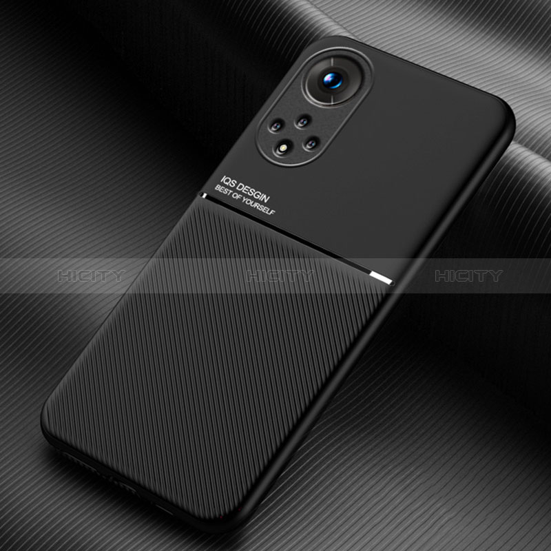 Funda Silicona Carcasa Ultrafina Goma con Magnetico para Huawei Honor 50 Pro 5G Negro