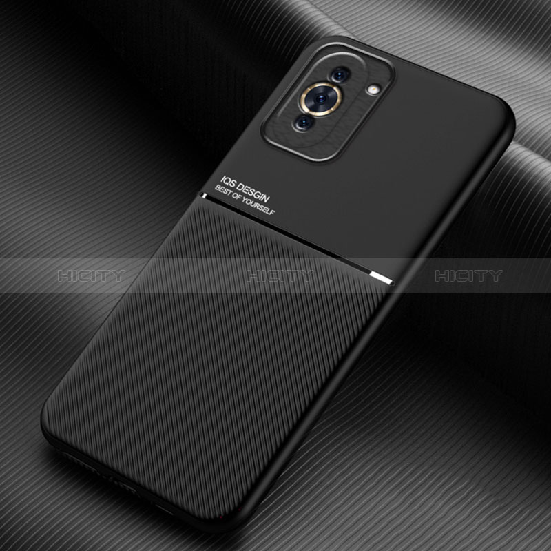 Funda Silicona Carcasa Ultrafina Goma con Magnetico para Huawei Nova 10 Negro