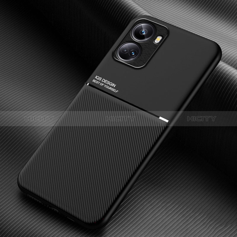 Funda Silicona Carcasa Ultrafina Goma con Magnetico para Huawei Nova 10 SE Negro