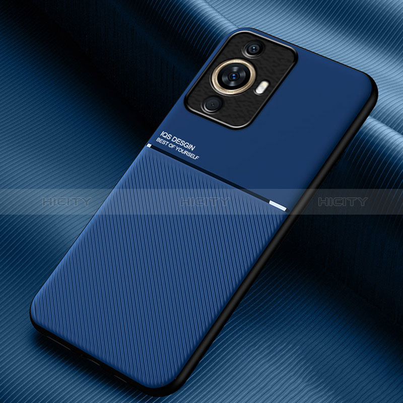 Funda Silicona Carcasa Ultrafina Goma con Magnetico para Huawei Nova 11 Azul