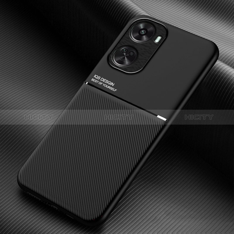 Funda Silicona Carcasa Ultrafina Goma con Magnetico para Huawei Nova 11 SE Negro