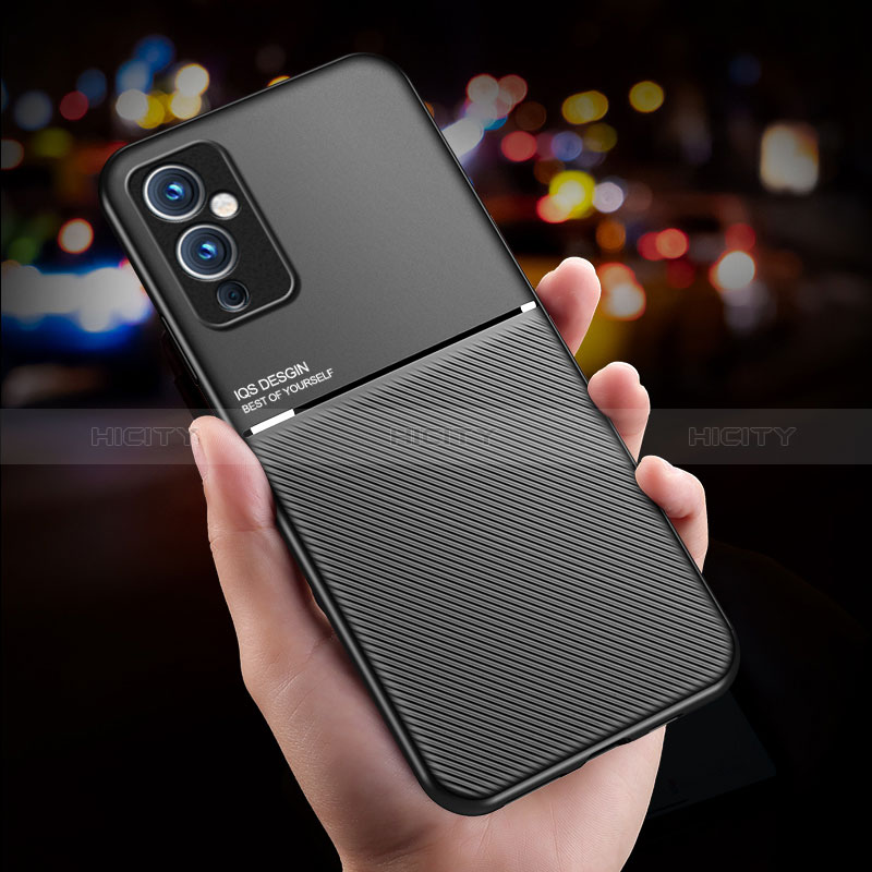 Funda Silicona Carcasa Ultrafina Goma con Magnetico para OnePlus 9RT 5G