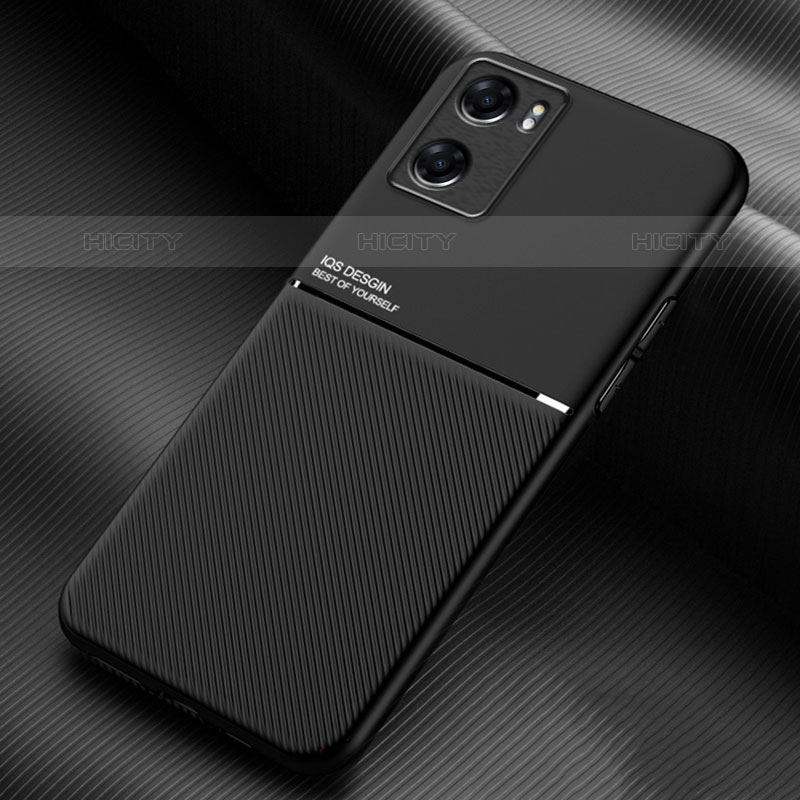 Funda Silicona Carcasa Ultrafina Goma con Magnetico para OnePlus Nord N20 SE Negro